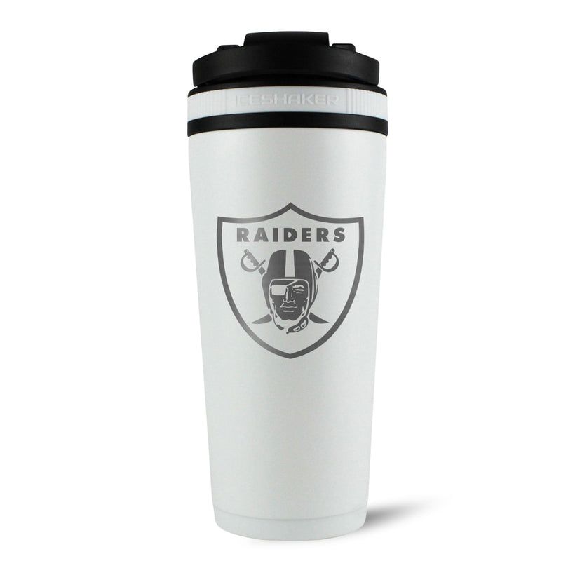 Load image into Gallery viewer, Ice Shaker - Officially Licensed Las Vegas Raiders 26oz Ice Shaker
