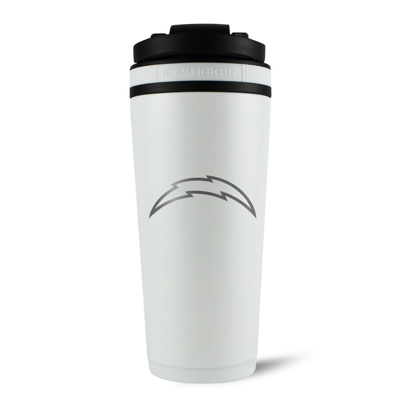 Load image into Gallery viewer, Ice Shaker - Officially Licensed Los Angeles Chargers 26oz Ice Shaker

