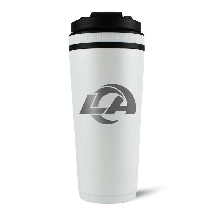 Load image into Gallery viewer, Ice Shaker - Officially Licensed Los Angeles Rams 26oz Ice Shaker

