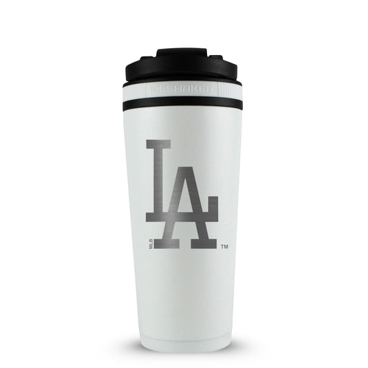 Ice Shaker - Officially Licensed Los Angeles Dodgers Classic 26oz Ice Shaker - White