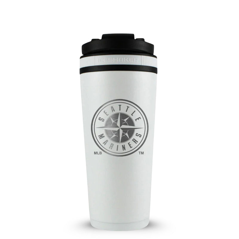 Load image into Gallery viewer, Ice Shaker - Officially Licensed Seattle Mariners 26oz Ice Shaker
