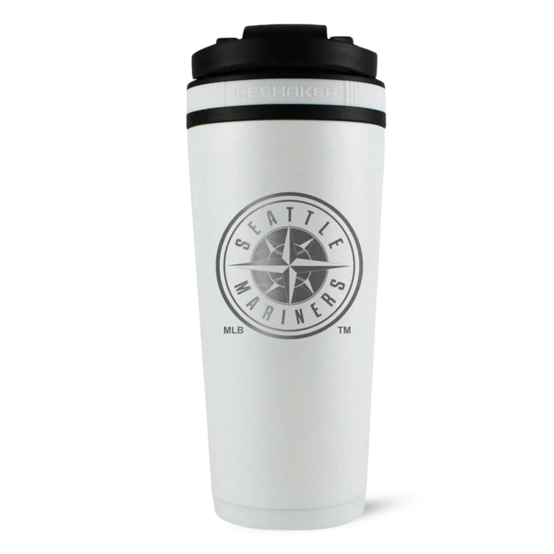 Load image into Gallery viewer, Ice Shaker - Officially Licensed Seattle Mariners 26oz Ice Shaker
