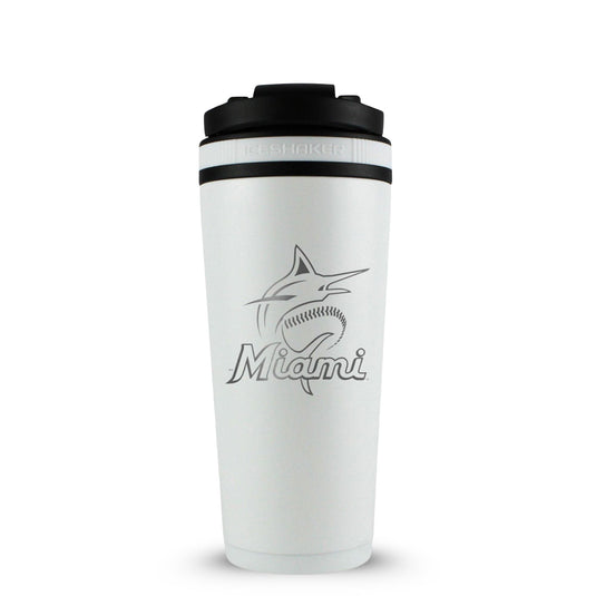Ice Shaker - Officially Licensed Miami Marlins 26oz Ice Shaker