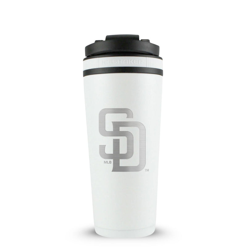 Load image into Gallery viewer, Ice Shaker - Officially Licensed San Diego Padres 26oz Ice Shaker
