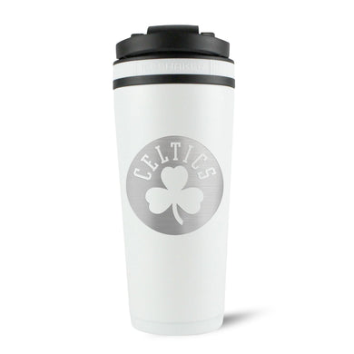 Ice Shaker - Officially Licensed Boston Celtics 26oz Ice Shaker - White