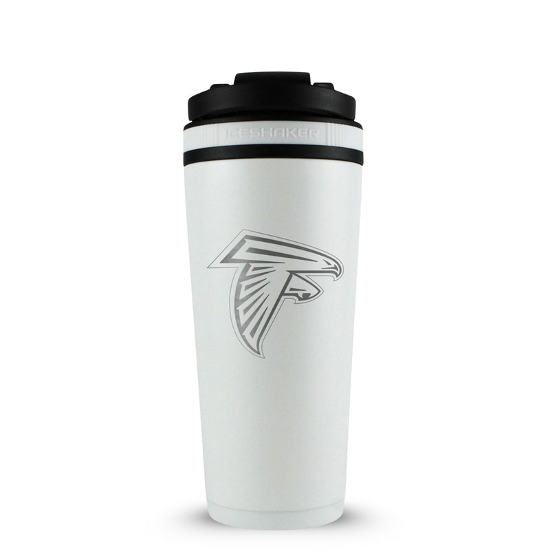 Load image into Gallery viewer, Ice Shaker - Officially Licensed Atlanta Falcons 26oz Ice Shaker
