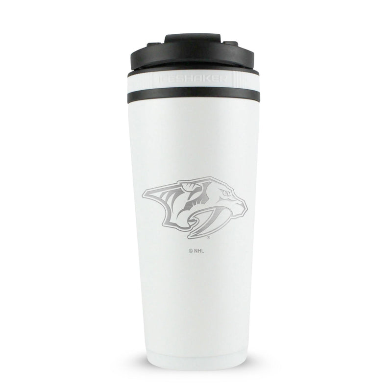Load image into Gallery viewer, Ice Shaker - Officially Licensed Nashville Predators 26oz Ice Shaker
