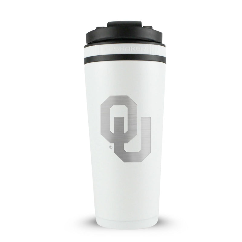 Load image into Gallery viewer, Ice Shaker - Officially Licensed University of Oklahoma 26oz Ice Shaker
