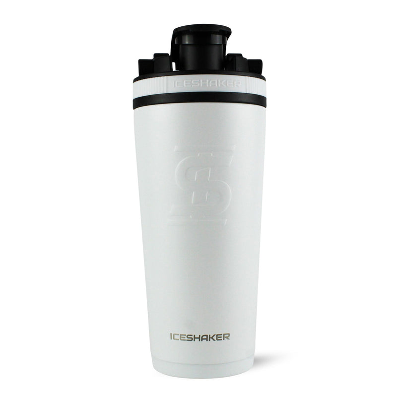 Load image into Gallery viewer, Ice Shaker - Officially Licensed Utah Jazz 26oz Ice Shaker - White
