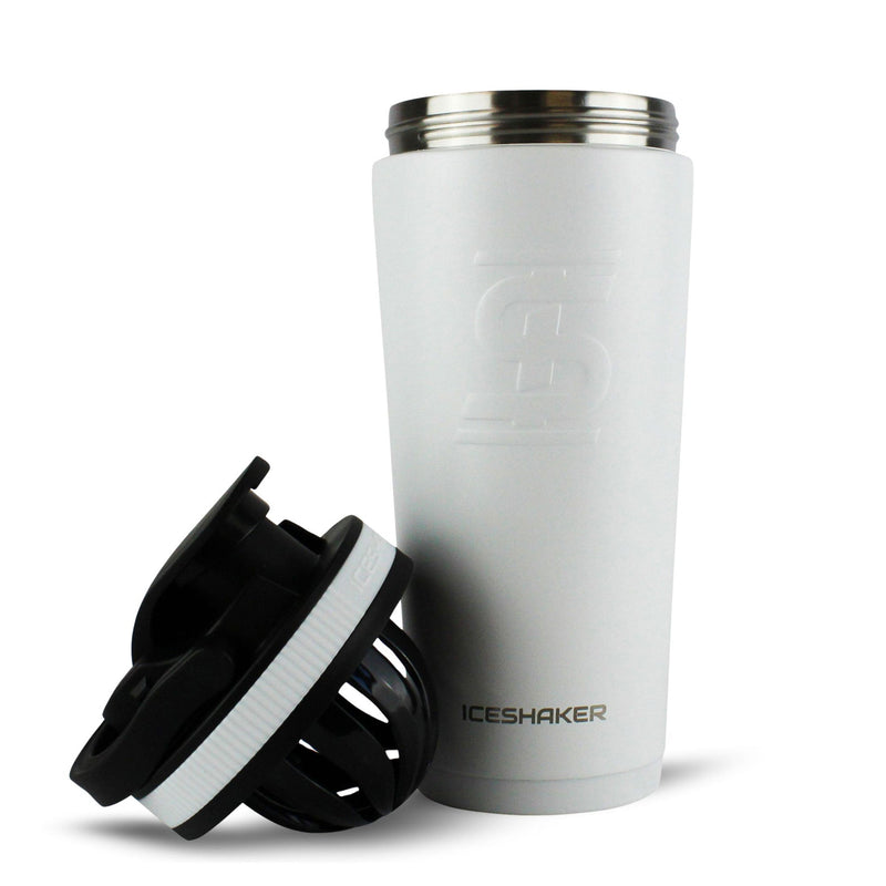 Load image into Gallery viewer, Ice Shaker - Officially Licensed Denver Nuggets 26oz Ice Shaker - White
