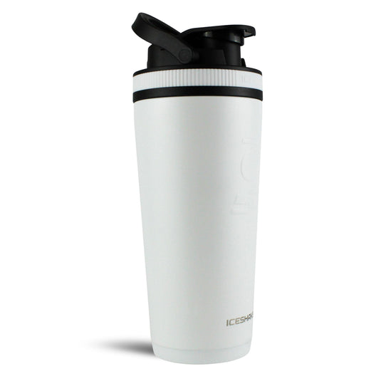 Ice Shaker - Officially Licensed Pittsburgh Steelers 26oz Ice Shaker - White