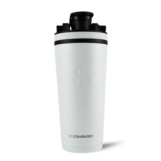 Ice Shaker - Officially Licensed Pittsburgh Steelers 26oz Ice Shaker - White