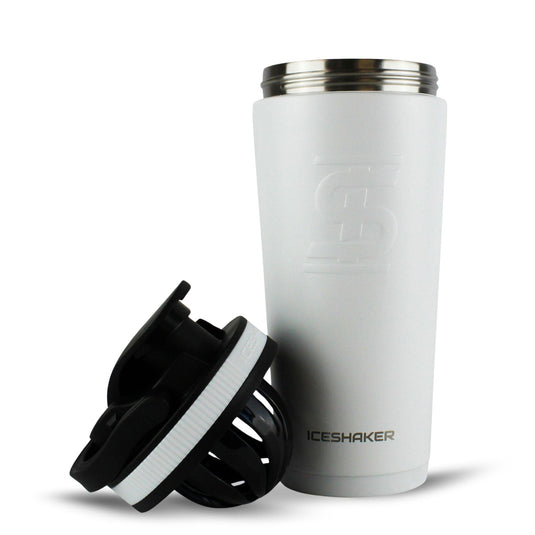 Ice Shaker - Officially Licensed Pittsburgh Steelers 26oz Ice Shaker - White