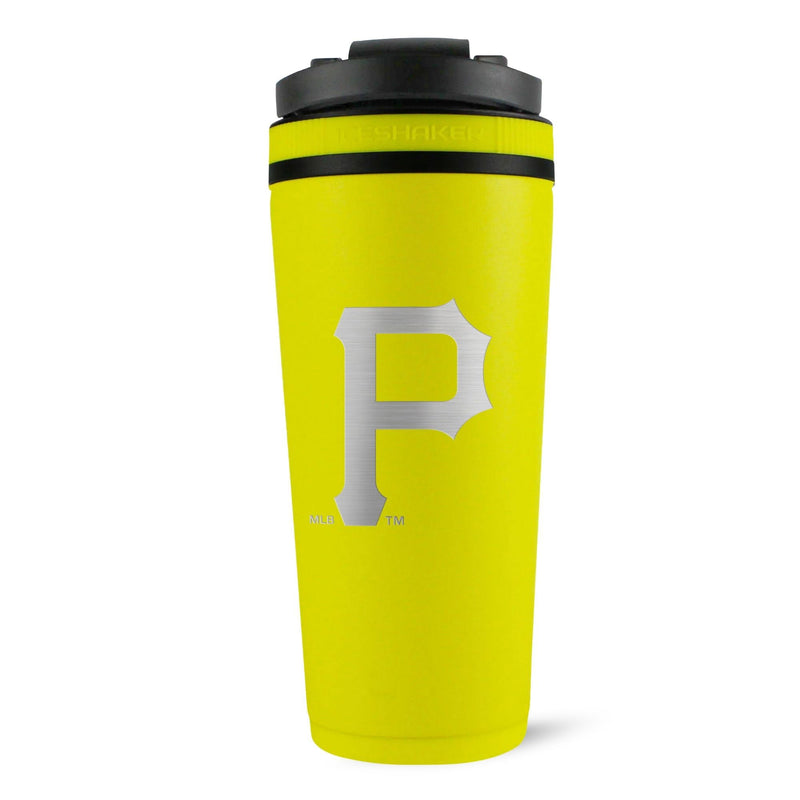 Load image into Gallery viewer, Ice Shaker - Officially Licensed Pittsburgh Pirates 26oz Ice Shaker - Yellow

