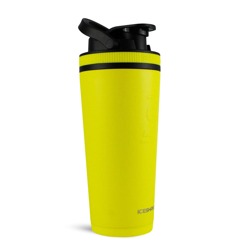 Load image into Gallery viewer, Ice Shaker - Officially Licensed Golden State Warriors 26oz Ice Shaker - Yellow
