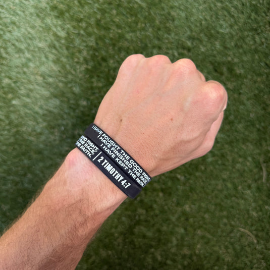 Elite Athletic Gear - 2 TIMOTHY 4:7 Wristband