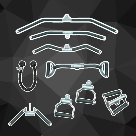 Muscle D Fitness - Essentials Cable Attachment Kit - Cable Attachment Kit #2 - 48 & 36