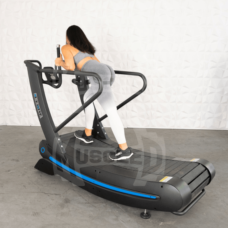 Load image into Gallery viewer, Muscle D Fitness - Commercial Self Powered Curve Treadmill - Standalone

