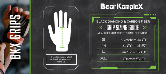 Bear KompleX - Carbon Comp 2-Hole Hand Grips