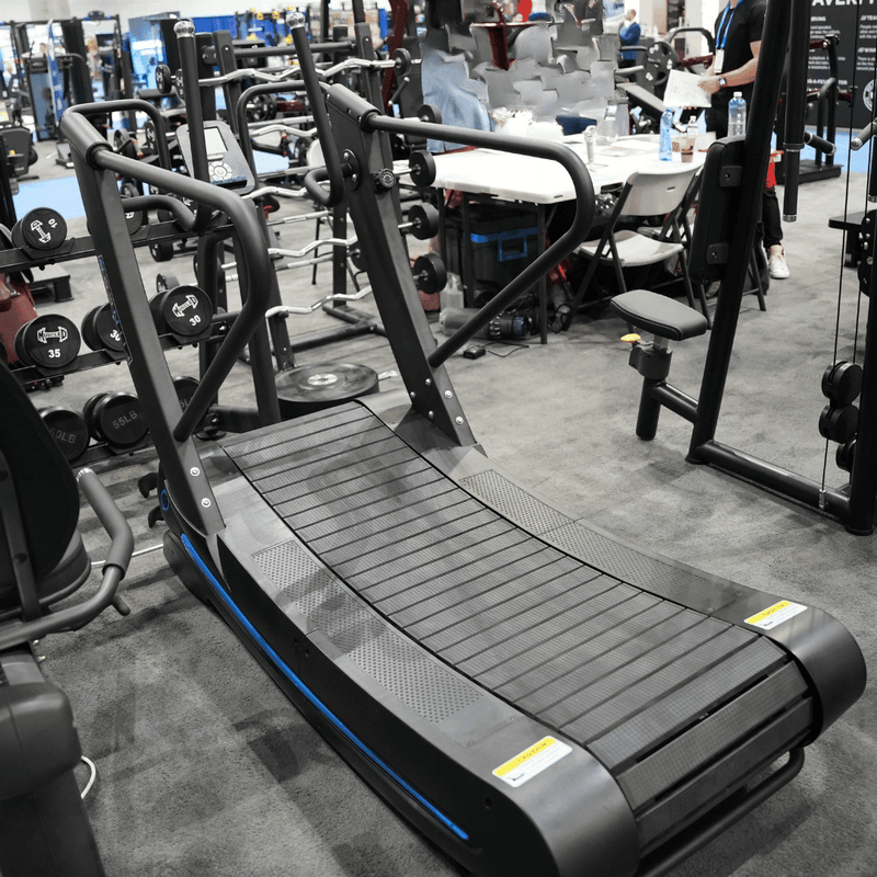 Load image into Gallery viewer, Muscle D Fitness - Commercial Self Powered Curve Treadmill - Standalone
