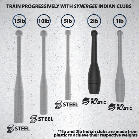 Synergee - Synergee Indian Clubs