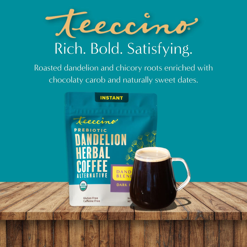 Load image into Gallery viewer, Teeccino - Instant Dandelion Herbal Coffee
