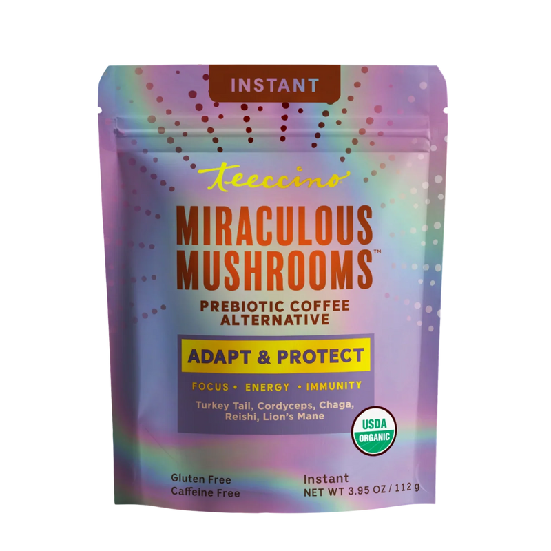 Load image into Gallery viewer, Teeccino - Miraculous Mushrooms® Adapt &amp; Protect Instant Herbal Coffee
