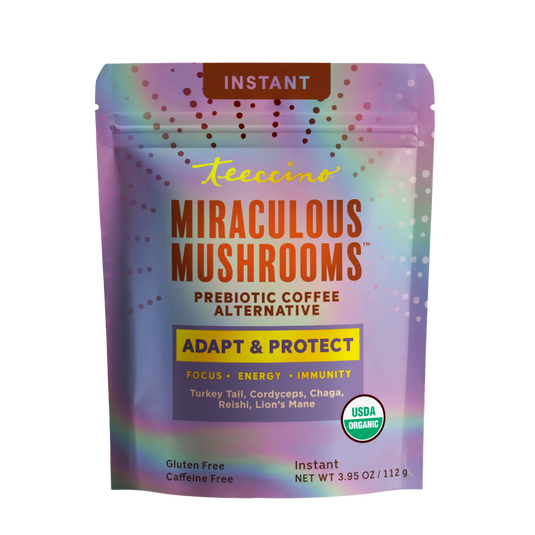 Teeccino - Miraculous Mushrooms® Adapt & Protect Instant Herbal Coffee