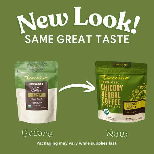Teeccino - Instant French Roast Herbal Coffee