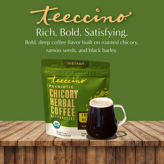 Teeccino - Instant French Roast Herbal Coffee