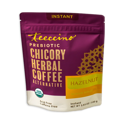 Teeccino - Instant Hazelnut Herbal Coffee