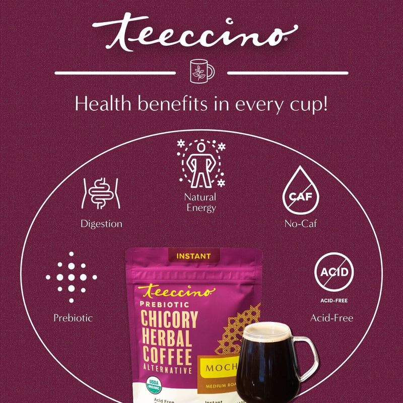 Load image into Gallery viewer, Teeccino - Instant Mocha Herbal Coffee
