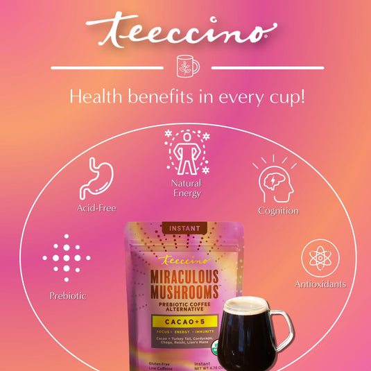 Teeccino - Miraculous Mushrooms® Cacao + 5