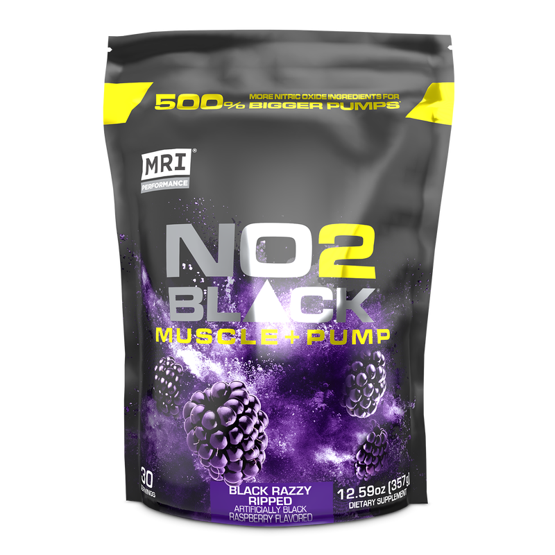 Load image into Gallery viewer, MRI Performance - NO2 Black Muscle + Pump Nitric Oxide (30 servings)
