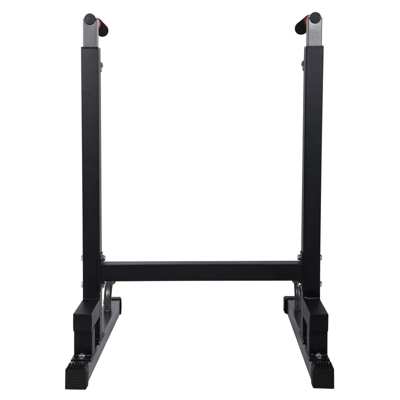 Load image into Gallery viewer, BalanceFrom Multi-Function Home Gym Exercise Dip Stand, 500lb Capacity, Black
