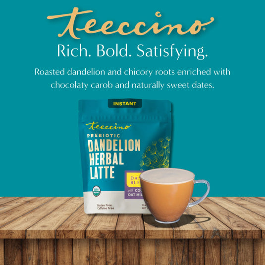 Teeccino - Instant Dandelion Herbal Latte