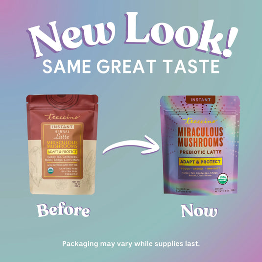 Teeccino - Miraculous Mushrooms® Adapt & Protect Instant Herbal Latte