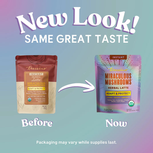Teeccino - Miraculous Mushrooms® Adapt & Protect Instant Herbal Latte