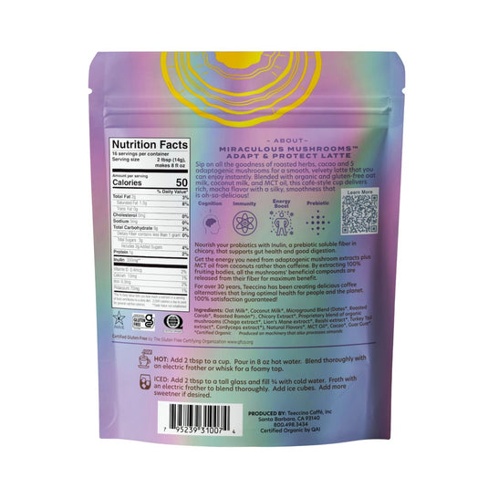 Teeccino - Miraculous Mushrooms® Adapt & Protect Instant Herbal Latte