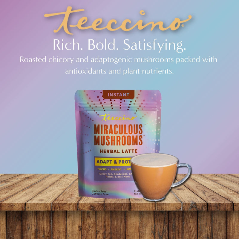 Load image into Gallery viewer, Teeccino - Miraculous Mushrooms® Adapt &amp; Protect Instant Herbal Latte
