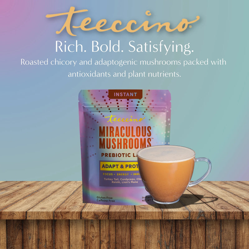 Load image into Gallery viewer, Teeccino - Miraculous Mushrooms® Adapt &amp; Protect Instant Herbal Latte
