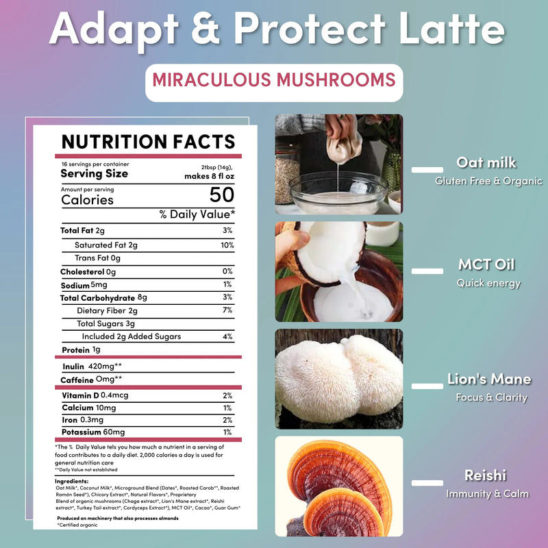 Load image into Gallery viewer, Teeccino - Miraculous Mushrooms® Adapt &amp; Protect Instant Herbal Latte
