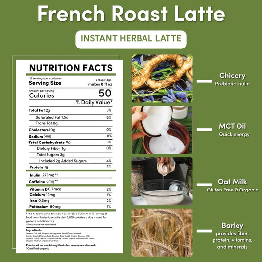 Teeccino - Instant French Roast Herbal Latte