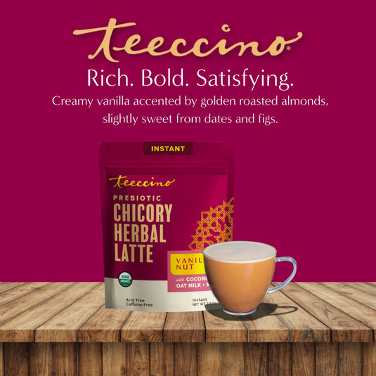 Teeccino - Instant Vanilla Nut Herbal Latte