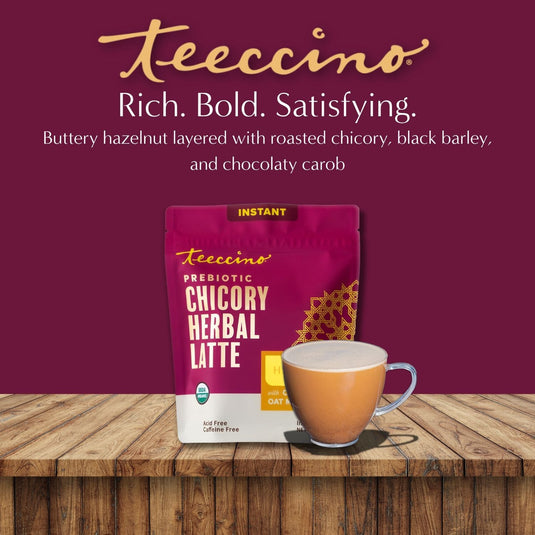Teeccino - Instant Hazelnut Herbal Latte