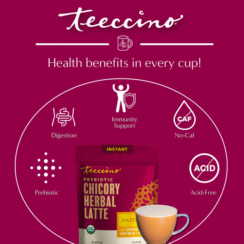 Load image into Gallery viewer, Teeccino - Instant Hazelnut Herbal Latte
