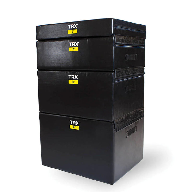 Load image into Gallery viewer, Trx 18&quot; Soft Plyo Box Stackable Gym Workout Equipment for Plyometric Exercises
