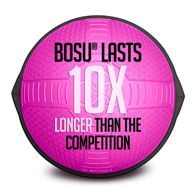 Load image into Gallery viewer, BOSU NexGen Home Fitness Exercise Gym Strength Flexibility Balance Trainer, Pink
