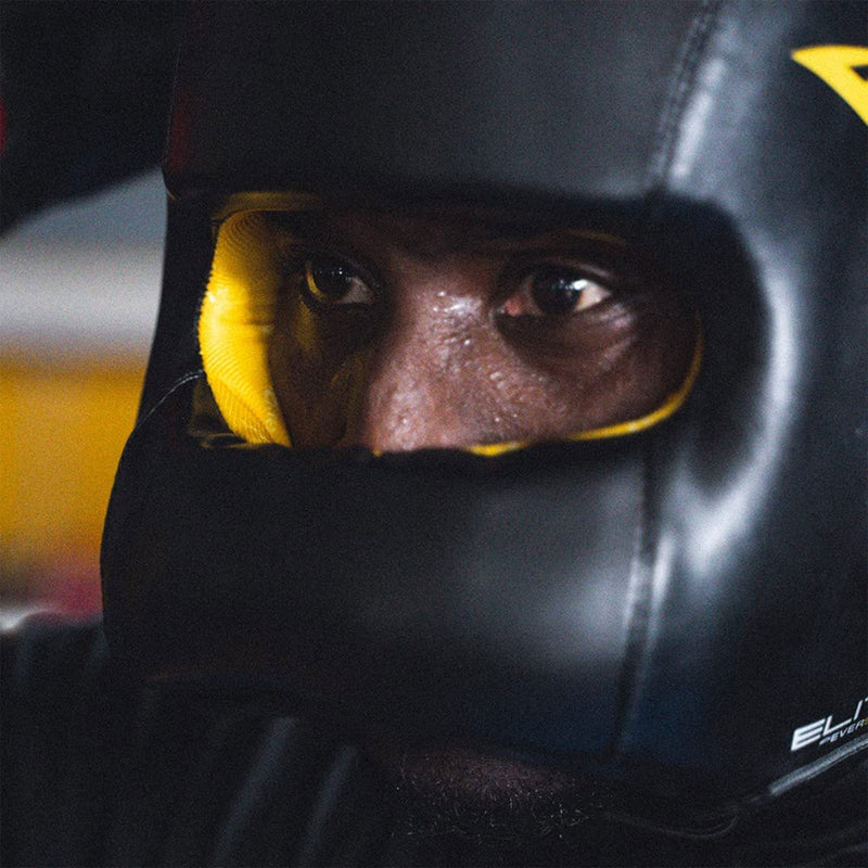 Load image into Gallery viewer, Everlast Elite Synthetic Leather Padded Headgear for Training, Large/X-Large
