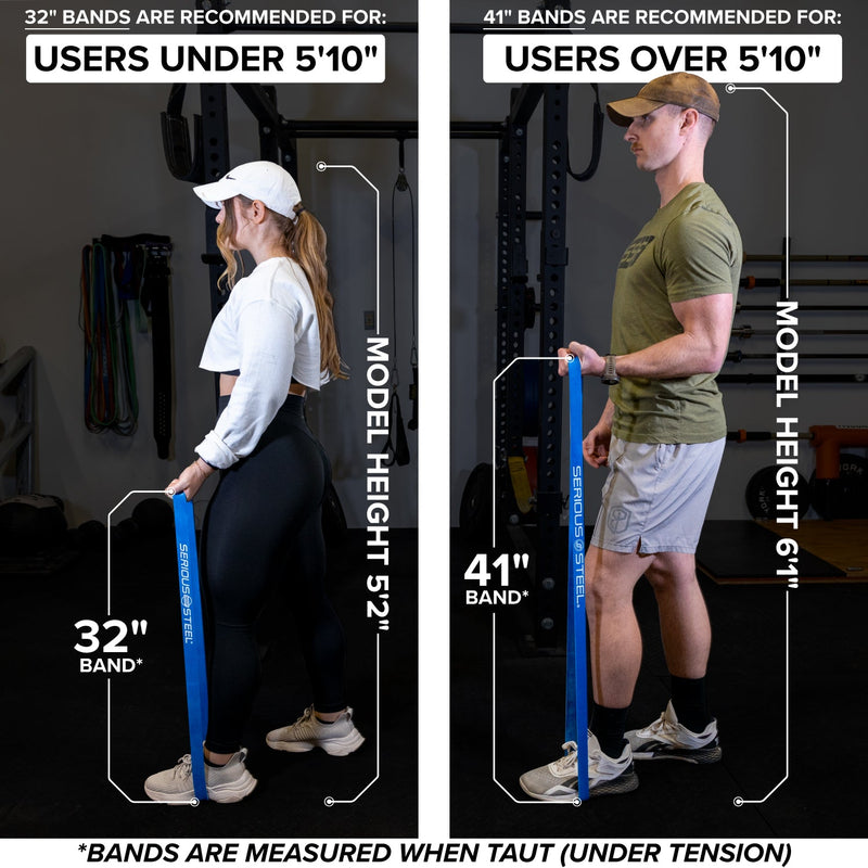 Load image into Gallery viewer, Serious Steel Fitness - 32" Resistance Bands
